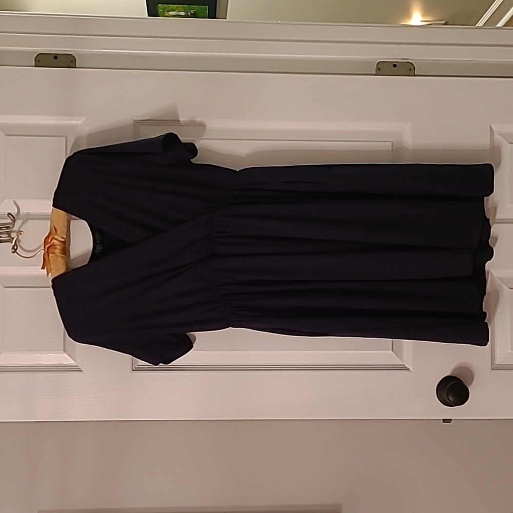 Navy blue dress
